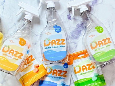 Enjoy Sustainable Cleaning With DAZZ High Performing Cleaning Tablets!