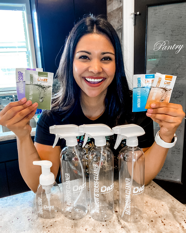 The DAZZ Collection on a counter